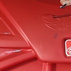 Step2 Hot Wheels Red Plastic Kids Car Bed Frame Cars Theme