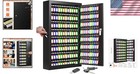 Durable 200 Key Safe With Adjustable Hooks And Steel Lockbox For Secure Storage