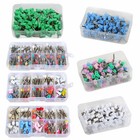 100 200pcs Dental Latch Type Rubber Polishing Cups Brushes Tooth Prophy Polisher