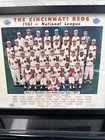 Vintage Framed Cincinnati Reds 1961 Team Photo National League