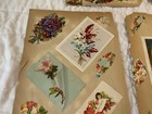 Antique Victorian Scrapbook Pages  5  Victorian Trade Cards  Ephemera  Die Cuts
