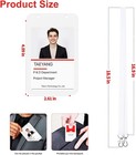Tiburn 4 0    E-ink Smart Badge Holder With Nfc bluetooth 4 Color Display-ios Only