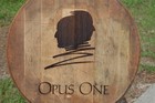 Opus One Logo Napa Valley Vineyard Wine Barrel Lid head