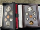 Lot Of 6 Royal Canadian Mint  double Dollar  Silver Proof Sets 80s  90s In Ogp