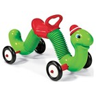Radio Flyer Inchworm Classic Bounce   Go Ride-on Toy Green 50lb Max Load