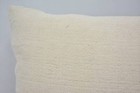 Cushion Case  Antique Pillows  16 x24  White Cushion Cover  Home Decor Pillow