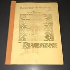 Mame   Vintage Playscript Xerox   Note To Norman Alden For Casa Manana   Coa 