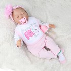 22  Realistic Reborn Baby Dolls Vinyl Silicone Girl Doll Handmade Newborn Gift
