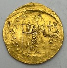582-602 Ad Byzantine Empire Maurice Tiberius Av Solidus Ancient Gold Coin