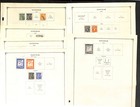 Zanzibar Stamp Collection On 14 Scott International Pages  1896-1966  bg 