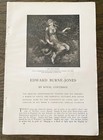 Edward Burne-jones 1907 Engravings Lot wood Nymph temperance faith aurora venus 
