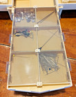Fold Out Sewing Storage Organizer Caddy World Wide Media Vtg 1983 Singer Style