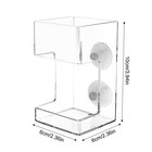 Aquarium Fish Feeder Fish Tank Tray With Suction Cup Acrylic Fish Feeding Shelf