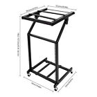 9u12u 16u Rack Mount Mixer Case Stand Studio Equipment Cart Stage Amp Dj Rolling