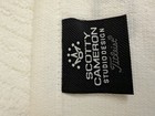 Scotty Cameron Vintage Caddy Towel - White black