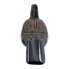 Hand Carved Wooden Duck Figurine 6    Long Miniature Duck Decoy Folk Art Rustic