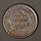 1809 Classic Head  9 Over 6   Cohen 5   Breen 5   Half Cent U s    Xf Plus