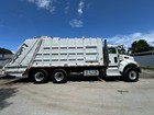 2013 Peterbilt Gh 2 Split Body Rear Loader Garbage Truck