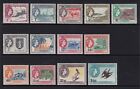 Virgin Islands 1956-62 Qeii Pictorials Set Of 13 Sg 149-161 Mnh     cv   110 