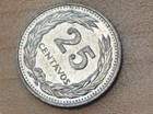 1975 5 5 El Salvador 25 Centavos Sherritt Mint