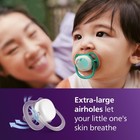 Pacifiers Nighttime Orthodontic Glow Dark Silicone 4 Pack Scf376 36 6-18 Philips
