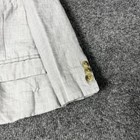 Janie And Jack Blazer Boys 18-24 Months Gray Linen Special Occasion 2 Button