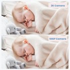 Iegeek 2k Baby Monitor 5 Inch Wifi Video Baby Camera Feeding Remind Night Vision