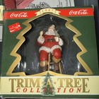 Coca-cola Circa 1958 Set Of 2  Trim A Tree Ornament Coke