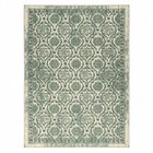 Alfombras Non-skid  non-slip  3x5 Backing Floral Geometric Low Profile Pile I   