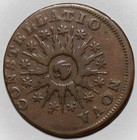 1785 Nova Constellatio Copper  Pointed Rays  Large Date  Crosby 5-e