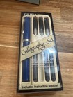 Sheaffer Calligraphy Fountain Pen Set 3 Nibs Tips  1 Empty Cartridge And 2 Ink