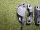 2 - Solid Brass Antique Window Sash Locks And Latches