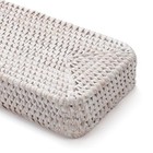 Rattan Bathroom Vanity Tray  Toilet Tank Tray  10 2  X 4 9  X 1 8  Whitewash
