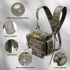 Binocular Harness Chest Pack With Magnetic Closure  Waterproof Bino Harness Rang