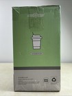Jolly Party 100 Count 12 Oz White Disposable Paper Coffee Cups With Lids Sleeves