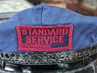    rare    Standard Service Oil Gas Station Attendant Hat Advertising Cap 