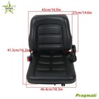 New Universal Adjustable Forklift Tractor Seat Suspension Seat With Safety Belt