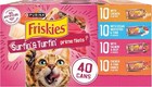  2 Pack purina Friskies Surfin  And Turfin  Variety Pack Cat Food 5 5 Oz 40 Pack
