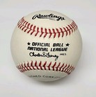 Don Mueller Signed Autographed Rawlings Official National League Baseball Giants