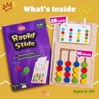 Sliding Matching Game Magnetic Color Number Maze Board Board Puzzle Toy