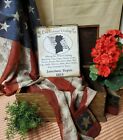 Antique Vintage Primitive Style 1624 Colonial Clothing Advertising Store Sign 