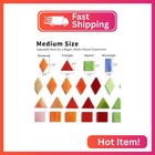 Lanyani 2 3 Lbs Bulk Medium-size Variety Stained Glass Tiles For Mosaic Crafts 