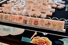 New  Pink Paris Mahjong Tiles - 160 American Engraved Tiles - Beautiful 