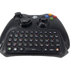 Microsoft Xbox 360 Wireless Controller With Chatpad Keyboard Black Tested