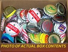 Vintage 100 Assorted Uncrimpted Pl Plastic Lined Soda Pop Bottle Caps Set 2