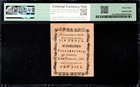 Pennsylvania Colonial Note Fr pa-242 April 20  1781 6d Pmg 63