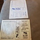 Vintage 1960s Movie Theatre  Flyers john Wayne haley Mills steeve Reeves jack   