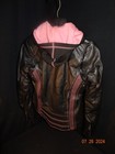 Harley Davidson Womans Pink Label Hd Leather 3 In 1 Hoodie Jacket Size  X-small