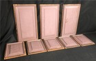 8 Wooden Door Panels  Cupboard Furniture Architectural Salvage  Art Crafts A51 