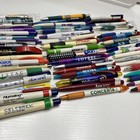 Lot Of 50 Pharmaceutical Writing Pens Drug Rep Advertising Promo Used